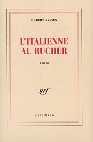 L'ITALIENNE AU RUCHER, de Hubert Nyssen | portada del libro