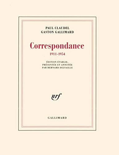 CORR CLAUDEL GALLIMARD, de Claudel | portada del libro