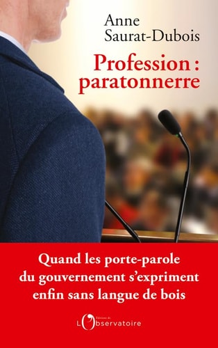 ROFESSION PARATONNERRE, de Anne Saurat-Dubois | portada del libro