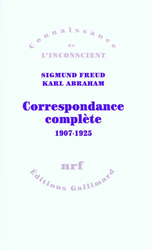 CORRESPONDANCE, de Sigmund Freud | portada del libro