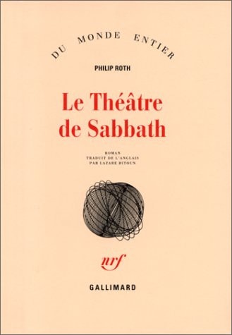 LE THEATRE DE SABBATH, de Philip Roth | portada del libro