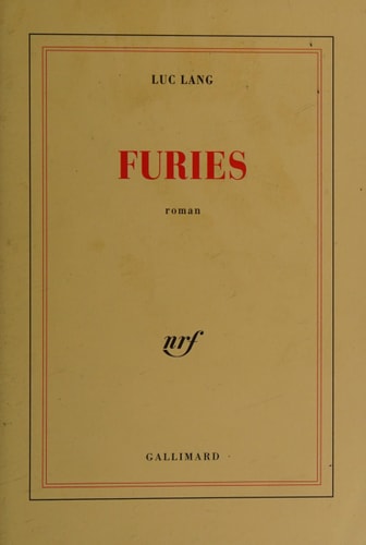 FURIES, de Luc Lang | portada del libro