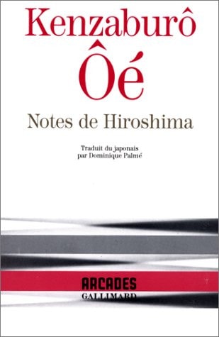 NOTES DE HIROSHIMA, de Kenzaburō Ōe | portada del libro