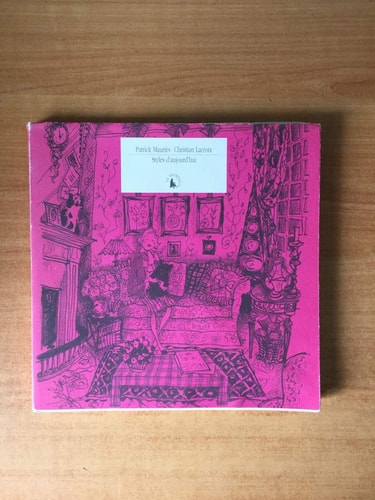 STYLES D'AUJOURD'HUI, de Mauriès | portada del libro