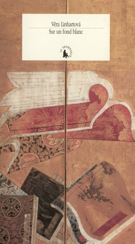 SUR UN FOND BLANC, de Věra Linhartová | portada del libro