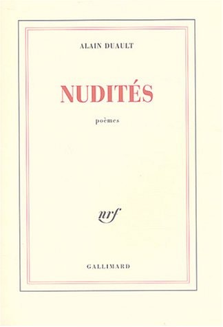 NUDITES, de Alain Duault | portada del libro