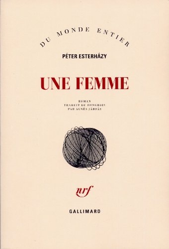 UNE FEMME, de Péter Esterházy | portada del libro