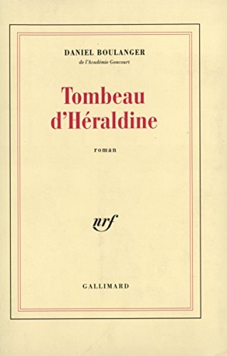 TOMBEAU D'HERALDINE, de Daniel Boulanger | portada del libro