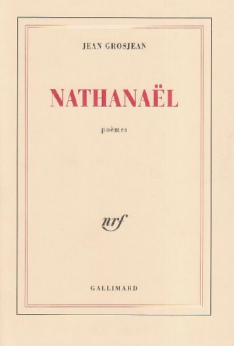 NATHANAEL, de Jean Grosjean | portada del libro