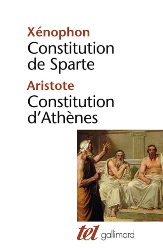 CONSTITUTION DE SPARTE / CONSTITUTION D'ATHENES, de Xénophon | portada del libro