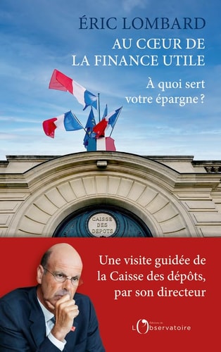 U COEUR DE LA FINANCE UTILE, de Éric Lombard | portada del libro
