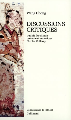 DISCUSSIONS CRITIQUES, de Wang Chong | portada del libro