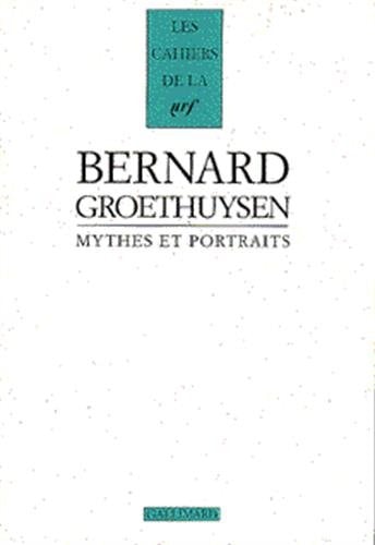 MYTHES ET PORTRAITS, de Groethuysen | portada del libro