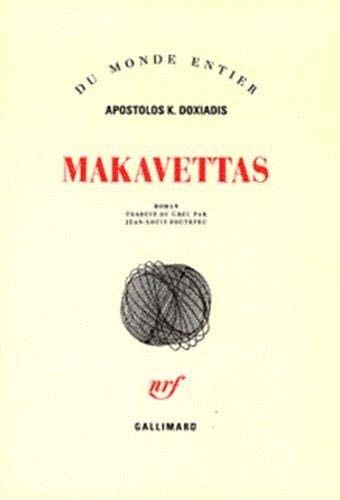 MAKAVETTAS, de Apostolos K. Doxiadēs | portada del libro