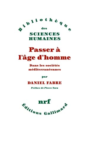PASSER A L'AGE D'HOMME, de Daniel Fabre | portada del libro