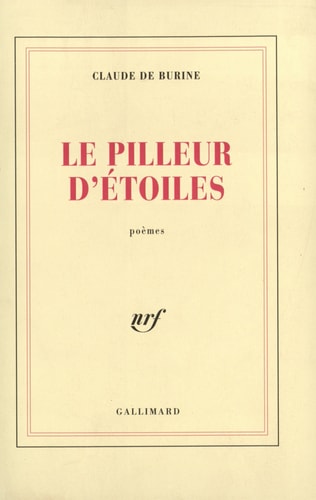 LE PILLEUR D'ETOILES, de Claude de Burine | portada del libro