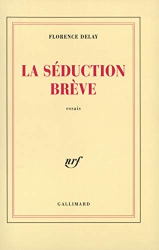 LA SEDUCTION BREVE, de Delay | portada del libro