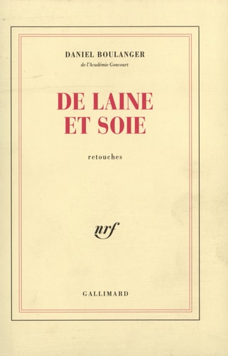 DE LAINE ET SOIE, de Boulanger | portada del libro
