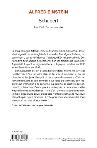 SCHUBERT, de Alfred Einstein | portada del libro