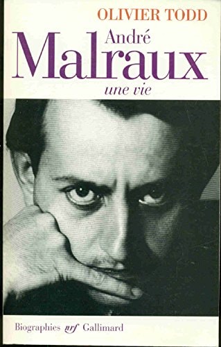 ANDRE MALRAUX, de Todd | portada del libro