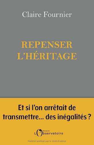 EPENSER L'HERITAGE, de Claire Fournier | portada del libro