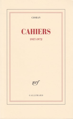 Cahiers 1957-1972, de Jacques Castelnau | portada del libro