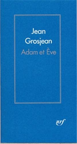 ADAM ET EVE, de Jean Grosjean | portada del libro