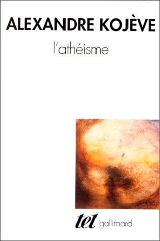 L'Atheisme, de Alexandre Kojève | portada del libro