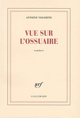 VUE SUR L'OSSUAIRE, de Antoine Volodine | portada del libro