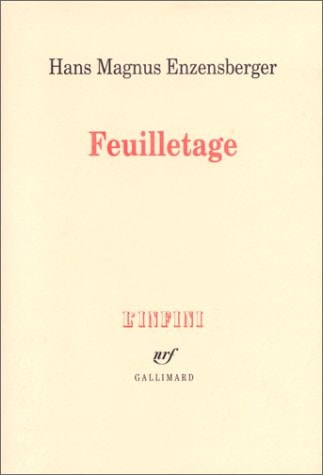 FEUILLETAGE, de Hans Magnus Enzensberger | portada del libro