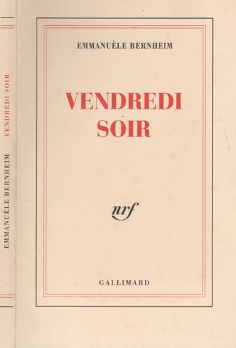 VENDREDI SOIR, de Bernheim | portada del libro