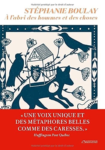 L'ABRI DES HOMMES ET DES CHOSES, de Stéphanie Boulay | portada del libro