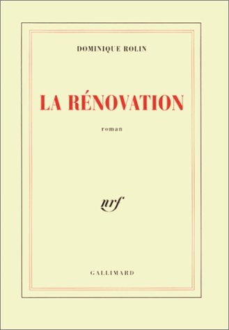 LA RENOVATION, de Rolin | portada del libro