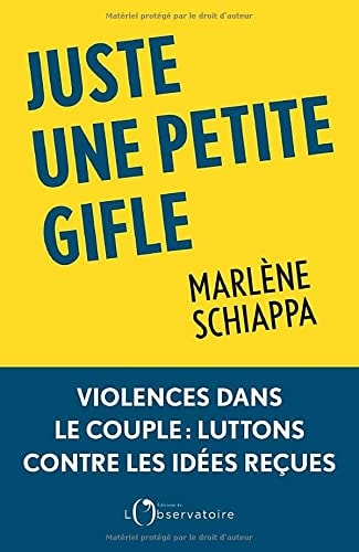 USTE UNE PETITE GIFLE, de Marlène Schiappa | portada del libro