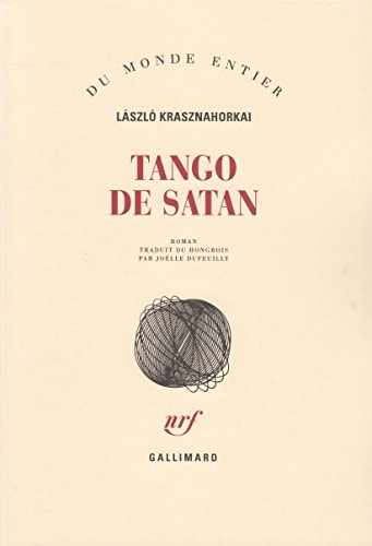 TANGO DE SATAN, de László Krasznahorkai | portada del libro