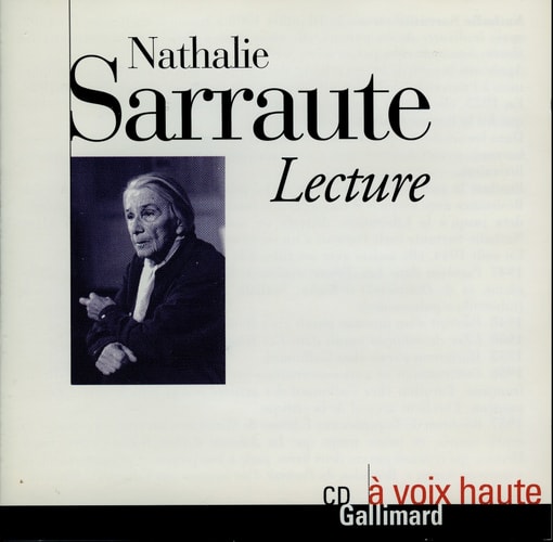LECTURE, de Sarraute | portada del libro