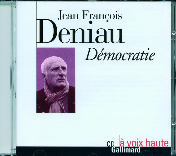 DEMOCRATIE, de Jean-François Deniau | portada del libro