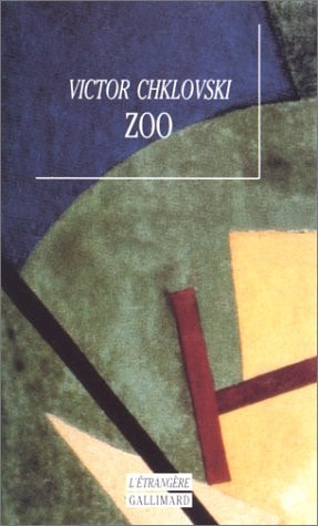 ZOO, de Victor Chklovski | portada del libro