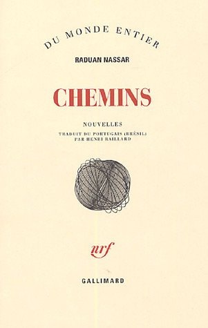 CHEMINS, de Raduan Nassar | portada del libro