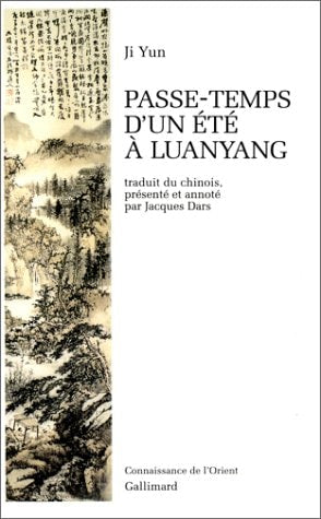 PASSE-TEMPS D'UN ETE A LUANYANG, de Yun Ji | portada del libro
