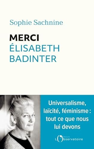 ERCI, ELISABETH BADINTER, de Sophie Sachnine | portada del libro