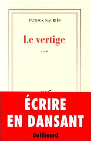 LE VERTIGE, de Patrick Mauriès | portada del libro