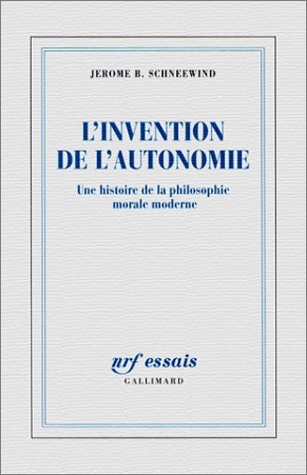 L'INVENTION DE L'AUTONOMIE, de Jerome B. Schneewind | portada del libro