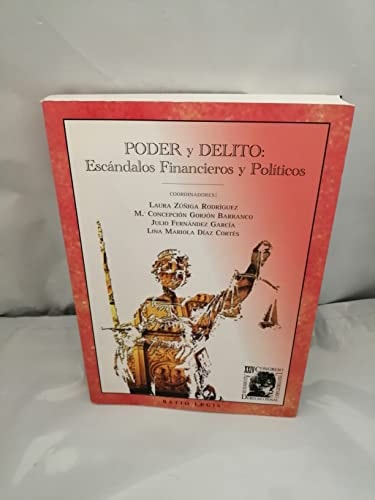 PODER Y DELITO, de ZúñIGA RODRíGUEZ | portada del libro