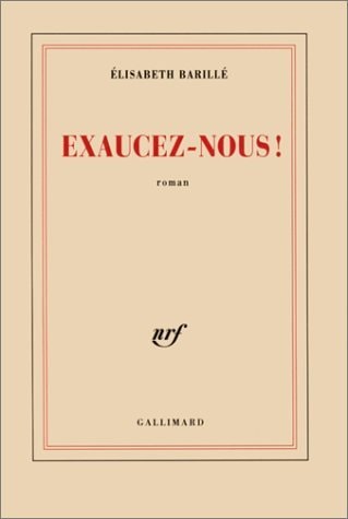 EXAUCEZ-NOUS, de Elisabeth Barillé | portada del libro
