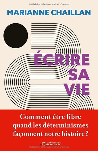 CRIRE SA VIE, de Marianne Chaillan | portada del libro