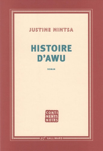 HISTOIRE D'AWU, de Justine Elo Mintsa | portada del libro