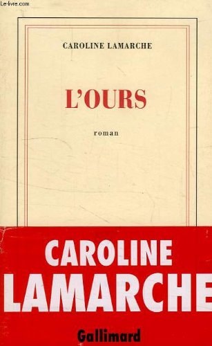 L'OURS, de Caroline Lamarche | portada del libro
