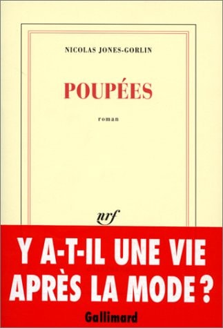 POUPEES, de Nicolas Jones-Gorlin | portada del libro
