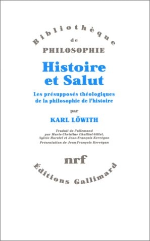 HISTOIRE ET SALUT, de Karl Löwith | portada del libro